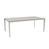 Vineko Costa 160cm Rectangle Table (alu top)