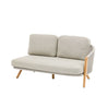 SunWeave Haven Teak 2-Seater Left (incl cushions)