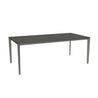 Vineko Costa 200cm Rectangle Table (alu top)