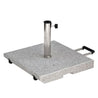 Delschen Square Granite Base 55kg w/wheels